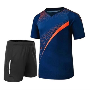 Outfitize <b>International</b> High Quality Men Tennis Suit Wholesale Lightweight Performance Ribbed Polo Shorts Bulk Sportswear - Product Image 3