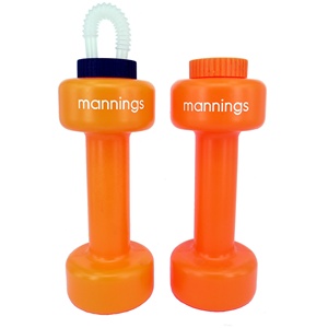 Gym <b>Water</b> <b>Bottle</b> Dumbbell Shaped <b>BPA</b> <b>Free</b> 100% Food Grade Drinkware Gym Fitness <b>Water</b> <b>Bottles</b> - Product Image 5