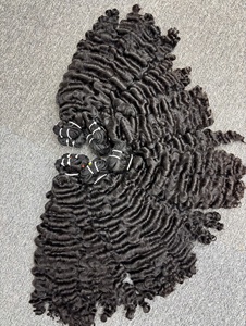 2024 nueva textura Natural crudo birmano rizado vendedores de cabello de alta calidad birmano rizado extensiones de cabello virgen - Product Image 3
