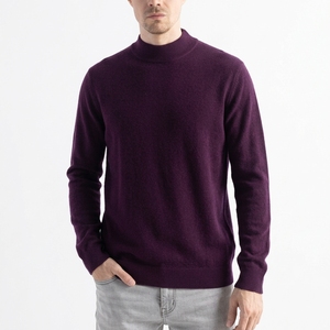 Pull-over col V personnalisé pour homme, coupe classique, idéal pour le bureau ou les occasions décontractées, vêtements de marque privée. - Product Image 4