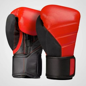 Gants de boxe MMA personnalisés 8OZ avec logo imprimé en PU pour fermeture unisexe, pour entraînement et sparring sur sac de frappe lourd - Product Image 6