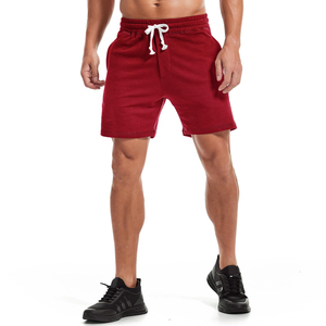 Pantalones Cortos de Felpa para Hombre, Estilo Casual, 100% Algodón, Felpa Francesa, Transpirables, Hasta la Rodilla, con Cordón y Bolsillo - Product Image 3