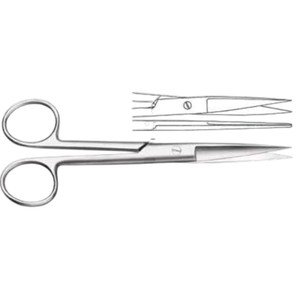 Tijeras Quirúrgicas Rectas y Afiladas de Acero Inoxidable para Corte de Tejidos y Procedimientos de Cirugía General - Product Image 4