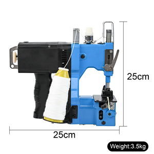 Máquina de coser portátil eléctrica para sellar bolsas de papel kraft tejido, de uso industrial. - Product Image 4