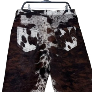 Shorts en cuir de vachette à poils pour hommes, nouveaux, sur mesure, de haute qualité, faits main, durables, mode, style unique, différentes couleurs - Product Image 4