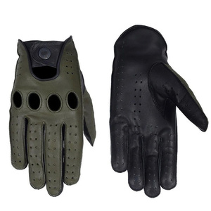 Gants de conduite en cuir unisexes de qualité supérieure, confortables, personnalisables en couleur, logo, taille et design, gants de conduite en cuir classiques - Product Image 1