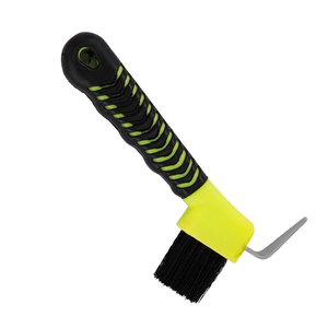 Brosse à sabots multifonctionnelle pour chevaux, avec manche en caoutchouc souple, réutilisable, outil d'entretien pour animaux, certifiée CE - Product Image 4