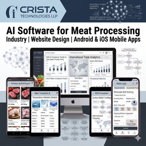 Software de IA para la Industria de Procesamiento de Carne, Diseño de Sitios Web, Aplicaciones Móviles Android iOS, Plugin para WordPress y Shopify, Software de IA ERP CRM - Product Image 1