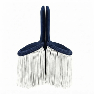 Épaulettes personnalisées avec logo, accessoires décoratifs d'épaule de qualité supérieure, fabrication OEM sur mesure avec étiquette privée - Product Image 3