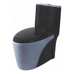 Washdown Close Coupled One Piece Zebra Color Cerámica Armario de agua Inodoro Artículos sanitarios Diseño de baño Sillas de inodoro - Product Image 2