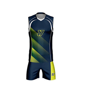 Tenue de volley-ball personnalisée, dernier design professionnel, uniforme de volley-ball sur mesure - Product Image 6