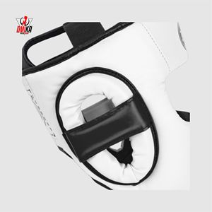Best Protection Performance Customized Color & Size Comfortable Durable Breathable MMA Muay Thai <b>Training</b> Leather <b>Head</b> Guard - Product Image 2