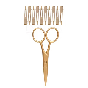 Kit Profesional de Herramientas para Extensiones de Cabello, Negro y Dorado, 29 Piezas, Juego Completo para Extensiones I-Tip, Micro Ring y Fusion - Product Image 6