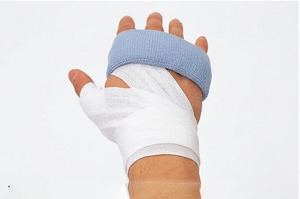 Bandages de boxe en coton élastique 180 pouces, protection des poignets et des phalanges, écologiques, respirants, pour entraînement intensif, personnalisables OEM - Product Image 4