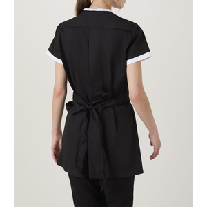 เสื้อคลุมทูนิคผู้หญิงแบบคลาสสิกน้ำหนักเบาสำหรับงานด้านสุขภาพ ชุดยูนิฟอร์มพนักงานโรงพยาบาล ชุดทำงานร้านเสริมสวย - Product Image 2