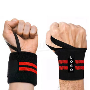 สายรัดข้อมือแบบปรับได้สำหรับกีฬาต่างๆ ระบายอากาศได้ดี ใช้สำหรับออกกำลังกาย สายรัดข้อมือแบบยืดหยุ่นสั่งทำได้ - Product Image 1