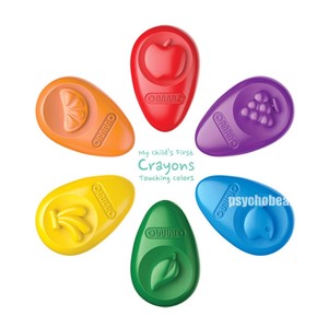 Crayones OMMO para Bebés, 6 Colores No Tóxicos, Set de Libro de Dibujo Seguro para Niños - Product Image 1