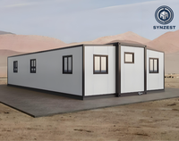 Maison conteneur préfabriquée extensible prête à l'emploi 20 pieds 40 pieds, 2, 4 ou 5 chambres, bâtiment préfabriqué, maison modulaire, Casa Modular