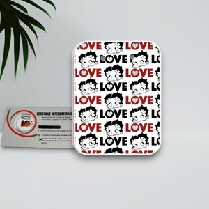 Love Betty Boop : Outil de beauté magnétique en acrylique, écologique, durable et réutilisable, pour cils, motifs fleur, rectangle, papillon, cercle - Product Image 2