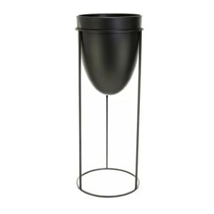 Soporte para Macetas de Metal con Recubrimiento de Polvo Negro de Alta Calidad y Tendencia, para Uso en el Hogar, Cocina y Fiestas, Personalizable en Tamaño y Forma - Product Image 1