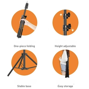 Dia 45cm 18inch 36W Led Selfie Ring Light 18inch Big Size Lash Lamp 2700-7000K With USB Charging Light Ring - Product Image 3