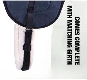 Soft Fleece Bareback Saddle for Horses | Non-Slip Horse Riding Pad Supplie <b>Equestrian</b> Training Equipment Wholesale - Product Image 4