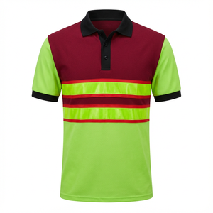 เสื้อเชิ้ตยูนิฟอร์มรักษาความปลอดภัยสีพื้นคุณภาพสูง ระบายอากาศได้ดี เสื้อทำงานแขนสั้นสำหรับผู้ชาย ใส่ได้ทุกฤดู เสื้อผ้าสำหรับเจ้าหน้าที่รักษาความปลอดภัย - Product Image 6