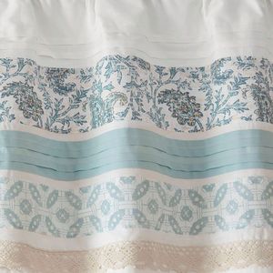 Telo tascabile stampato in acqua 50x18 pollici eleganti tende e mantovane - Product Image 2
