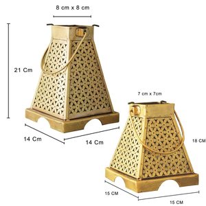 Pieza Decorativa de Vela India Hecha a Mano para Iluminación Ambiental en Estantes de Estudio, Esquinas de Balcón, Temas de Boda y Reuniones Nocturnas - Product Image 4