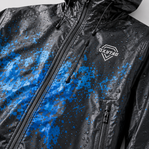 Custom OEM Mens Water Reactive Color Changing Hooded Jacket Waterproof Windproof Outdoor Sportswear Wholesale <b>Lightweight</b> <b>Coat</b> 2 - Product Image 6