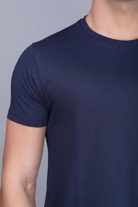เสื้อยืดผู้ชายไซส์ใหญ่ ผ้าฝ้าย 100% แบบทางการ พิมพ์ลายหลากสีตามสั่ง ระบายอากาศได้ดี โลโก้ด้านหน้า  ขายส่งแบบเรียบๆ ผ้าเนื้อดี - Product Image 1