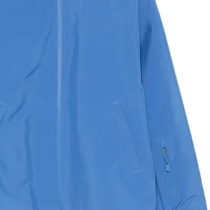 Veste de travail en jean vintage Detroit à fermeture éclair et imprimé, unisexe, grandes tailles, broderie vieillie, coupe-vent hybride toile, vêtement d'extérieur - Product Image 3