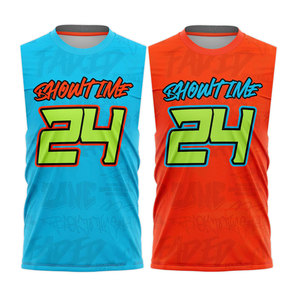 Camiseta de Baloncesto Venom 3 Sublimada sin Mangas, Absorbente de Humedad, Unisex, para Adultos, Ropa Deportiva de Equipo - Product Image 3