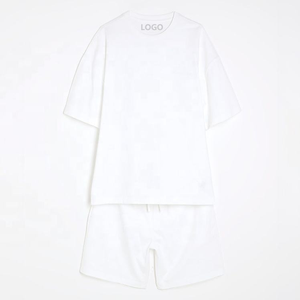 Ensemble T-shirt et short décontracté pour homme à blocs de couleur, séchage rapide / Tenue de sport ou de détente respirante pour l'été - Product Image 3
