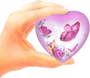 Luxury Aluminum Heart Cremation <b>Memorial</b> <b>Keepsake</b> Urn Ash Holder Featuring Durable Premium Exterior Craftsmanship - Product Image 4