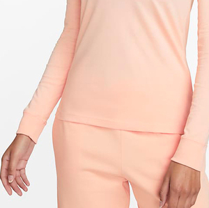 Pull à manches longues en coton personnalisé, tissu doux et confortable, silhouette décontractée, streetwear décontracté, t-shirt à manches longues pour femmes - Product Image 3