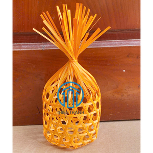 Cesta de bambú colorida para la festividad de Ramadán, hecha en Vietnam, OEM ODM, con colores y dimensiones personalizables. - Product Image 5