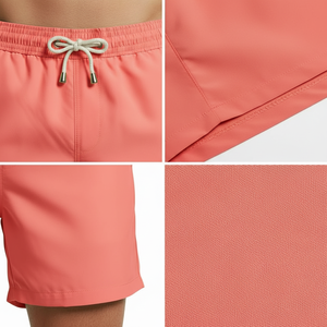 100 Percent Polyester Quick Dry Summer Clothing Breathable Casual Vacation Wear <b>Elastic</b> Waist Comfortable Stylish Shorts - Product Image 5