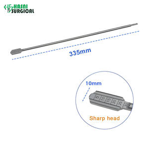 Lima para Vértebras Intervertebrales, Lima para Hueso de Lámina, Cuchilla de 10 mm con Hoja Afilada, Instrumento Ortopédico - Product Image 1