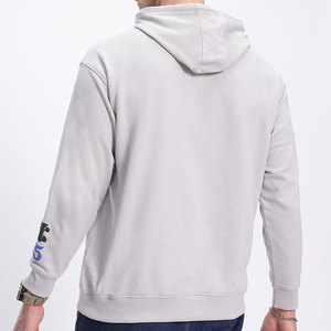 Sweat à capuche personnalisable de haute qualité, 400 g/m², en molleton 100 % coton, épaules tombantes, coupe oversize, respirant - Product Image 2
