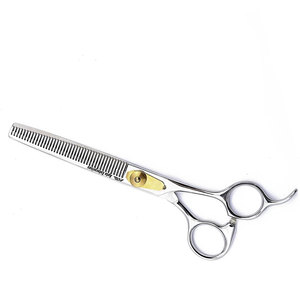 ชุดกรรไกรตัดแต่งขนสัตว์เลี้ยงมืออาชีพ กรรไกรซอยขนสำหรับสุนัขและแมว สแตนเลสสตีล สำหรับตัดและจัดแต่งทรงขน - Product Image 6