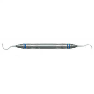 Racloir dentaire professionnel en acier inoxydable pour le nettoyage des dents, type faucille - Product Image 1