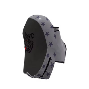 Cible de frappe de boxe avec logo tigre et motif étoile, en PU durable pour l'entraînement toutes saisons - Product Image 1