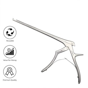 Rongeur Kerrison Ferris Smith 2 mm 40° en acier inoxydable, instrument orthopédique et neurochirurgical, certifié CE (SI-KPR-23) - Product Image 3