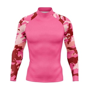 New Rash Guard Custom Logo OEM Available Rash Guard MMA BJJ Custom Compression Shirt Spandex Mens Kids Long Sleeves Rash Guard - Product Image 4