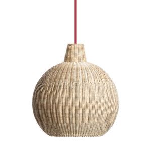 Signature Creative Globe Design Rattan Lampshade Handmade Woven Ceiling Pendant <b>Light</b> Fixture Rustic <b>Chandelier</b> - Product Image 2