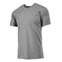 T-shirt à manches courtes pour homme, col rond, coupe classique, décontracté, 100% coton jersey tricoté, couleur unie, design simple