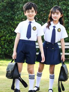Tenues d'uniformes scolaires de haute qualité pour l'école primaire, idéales pour les activités de classe, vêtements d'été blancs pour étudiants avec logo personnalisé - Product Image 5