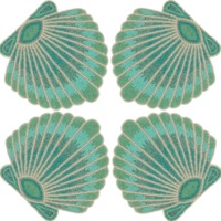 Napperon rond festif artisanal perlé pour Noël, tapis de table de luxe pour la décoration des repas de fêtes