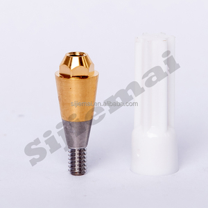 Pilier dentaire en titane d'usine multi-unités droite pleine restauration de l'arc OEM personnalisé MUA piliers pour Dentium Osstem - Product Image 1